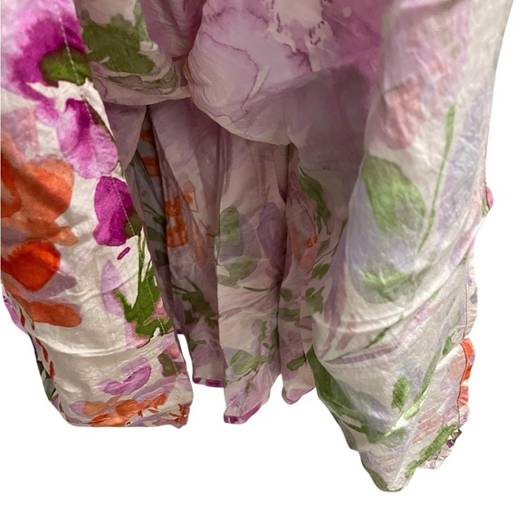 NWT By Together Floral Maxi Skirt size small - Picture 4 of 10